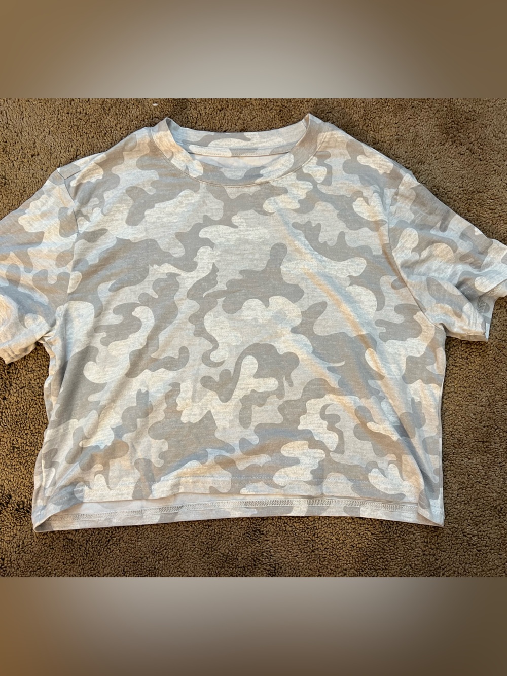 Light Gray Camouflage Tee
